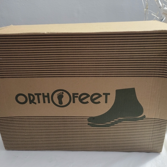 OrthoFeet Women's Supportive Leather Sarasota Beach Mary Jane Style Brown Sz 11 - Picture 12 of 13